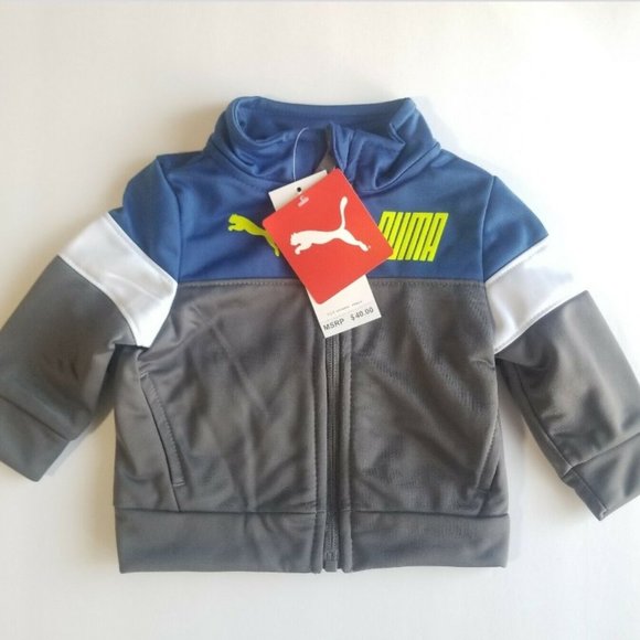PUMA Baby Boys' TRICOT TRACK SUIT SET - Picture 2 of 4